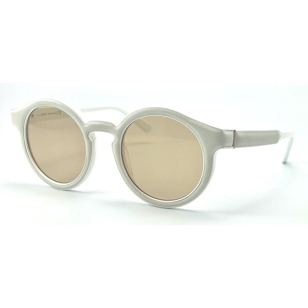 NEW LOEWE LW40002I 24N WHITE AUTHENTIC SUNGLASSES 52-22 145 W/CASE - Picture 2 of 4